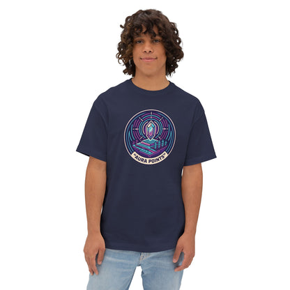 Aura Points. Unisex Oversized Boxy Tee