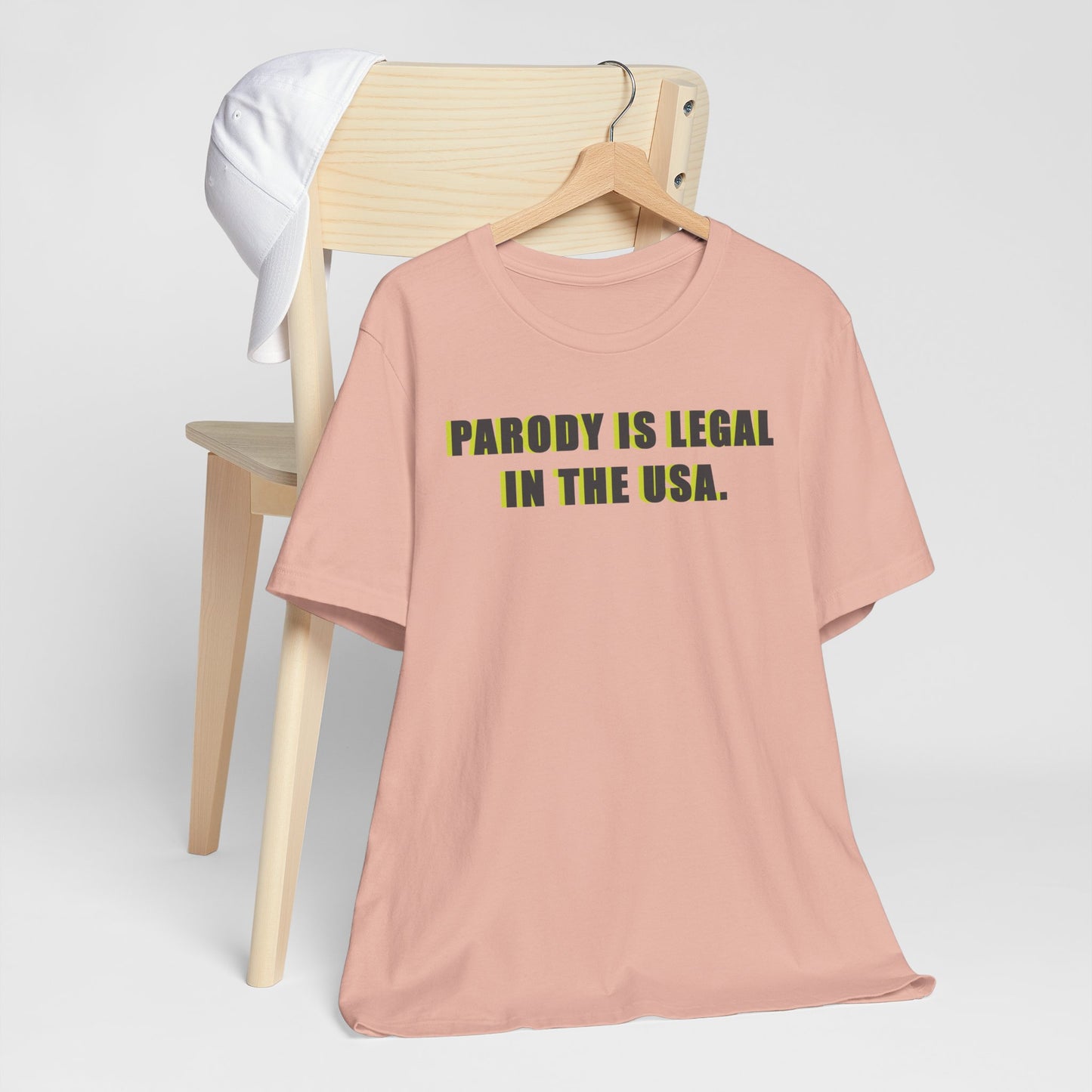 PARODY IS LEGAL IN THE USA. Unisex Jersey Short Sleeve Tee