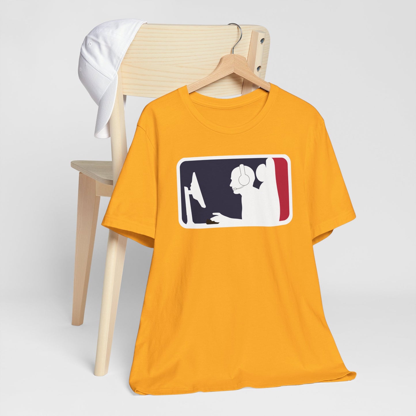 MAJOR LEAGUE GAMER (PC). Unisex Jersey Short Sleeve Tee