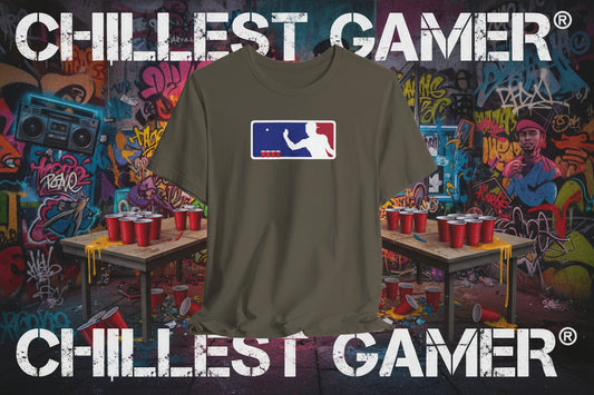 MAJOR LEAGUE PONGER. Unisex Jersey Short Sleeve Tee