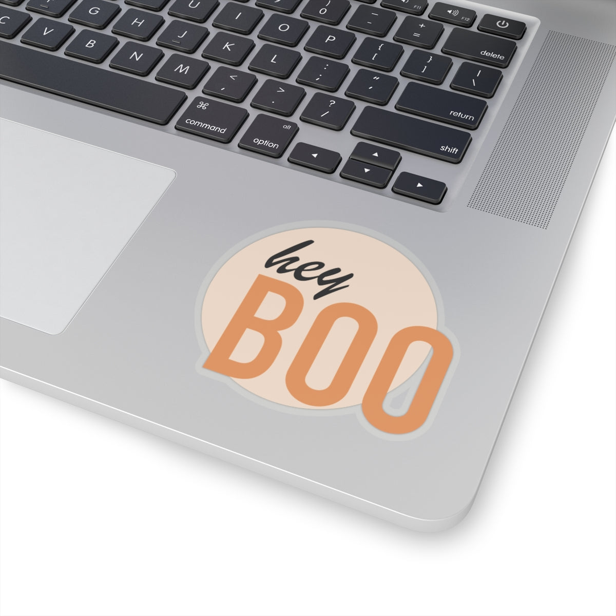 HEY BOO. Kiss-Cut Stickers