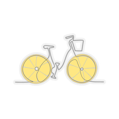 CHILLEST BIKE. Kiss-Cut Stickers