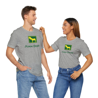 JUAN DEER V2. Unisex Jersey Short Sleeve Tee