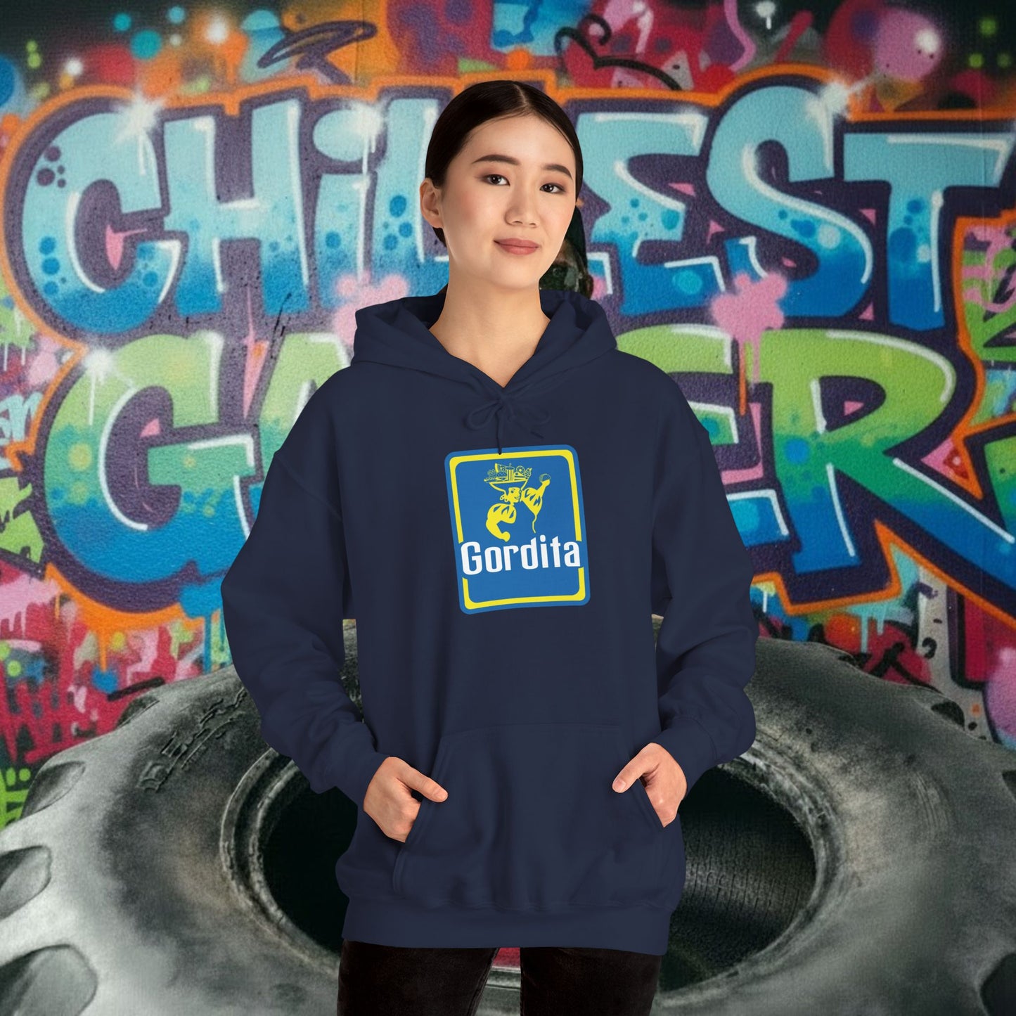 GORDITA. Unisex Heavy Blend™ Hooded Sweatshirt