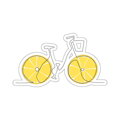 CHILLEST BIKE. Kiss-Cut Stickers