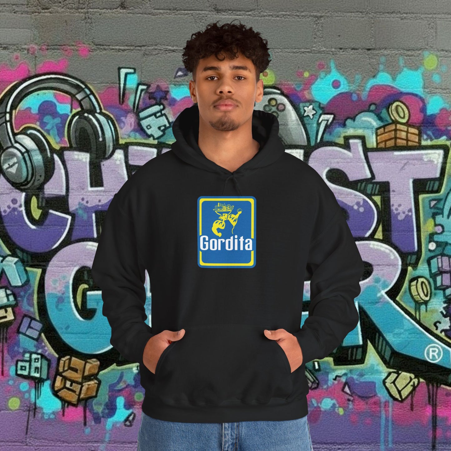 GORDITA. Unisex Heavy Blend™ Hooded Sweatshirt