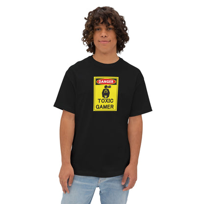 TOXIC GAMER. Unisex Oversized Boxy Tee