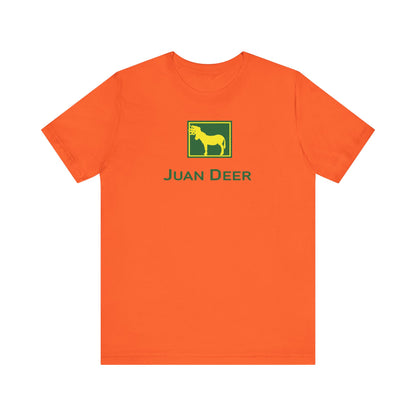 JUAN DEER V2. Unisex Jersey Short Sleeve Tee