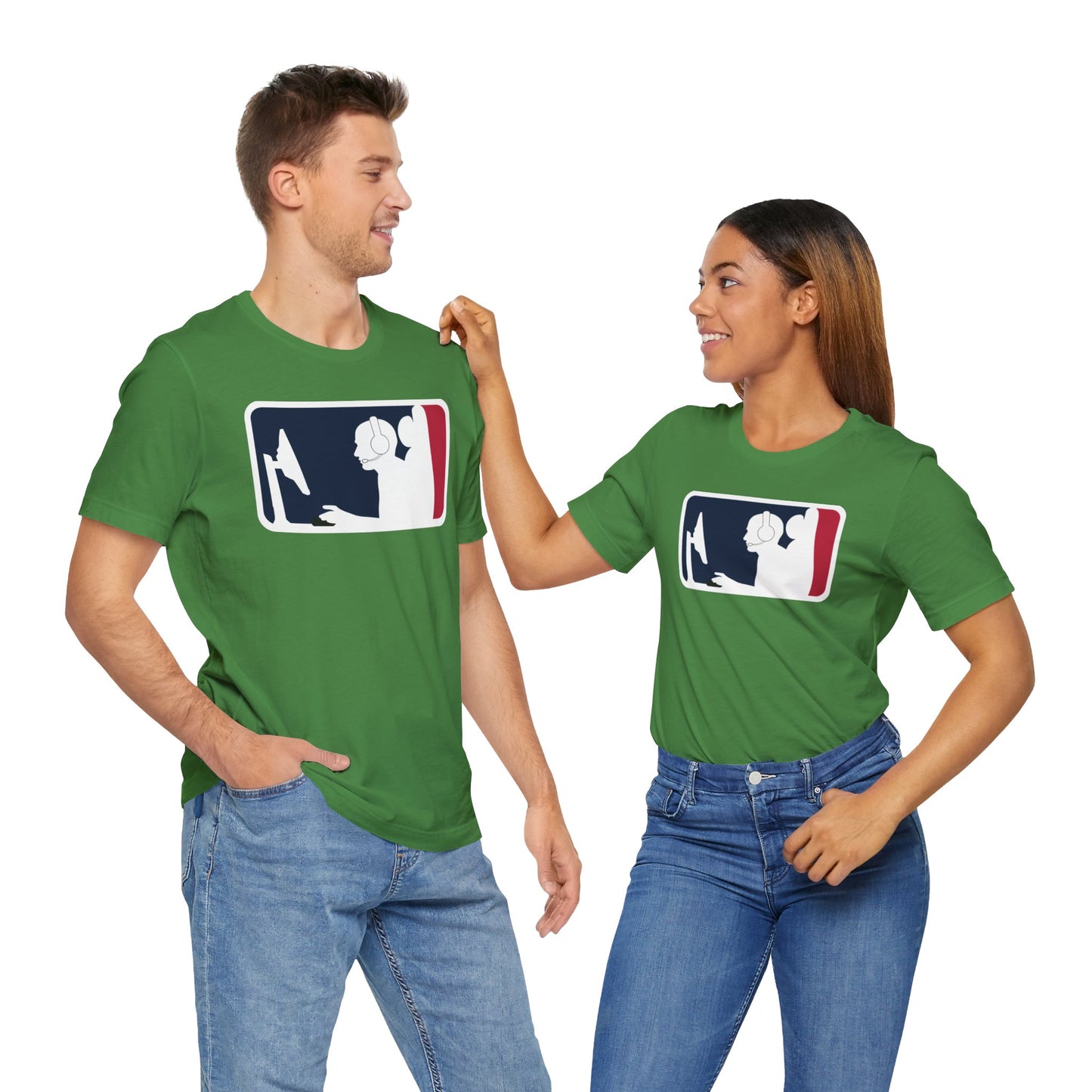 MAJOR LEAGUE GAMER (PC). Unisex Jersey Short Sleeve Tee