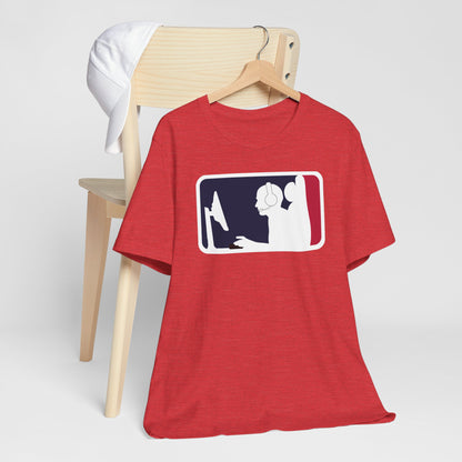 MAJOR LEAGUE GAMER (PC). Unisex Jersey Short Sleeve Tee