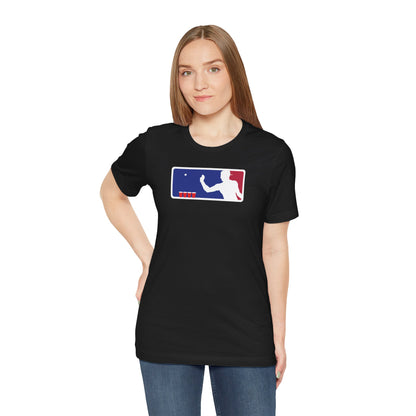 MAJOR LEAGUE PONGER. Unisex Jersey Short Sleeve Tee