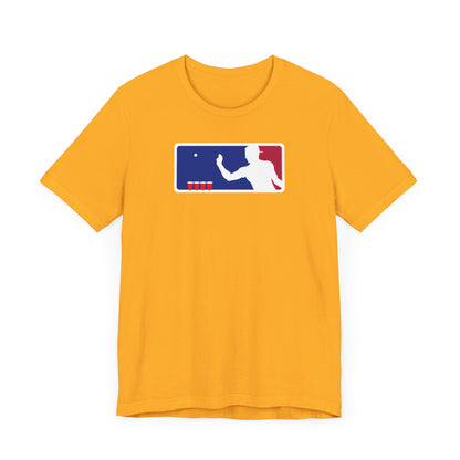 MAJOR LEAGUE PONGER. Unisex Jersey Short Sleeve Tee