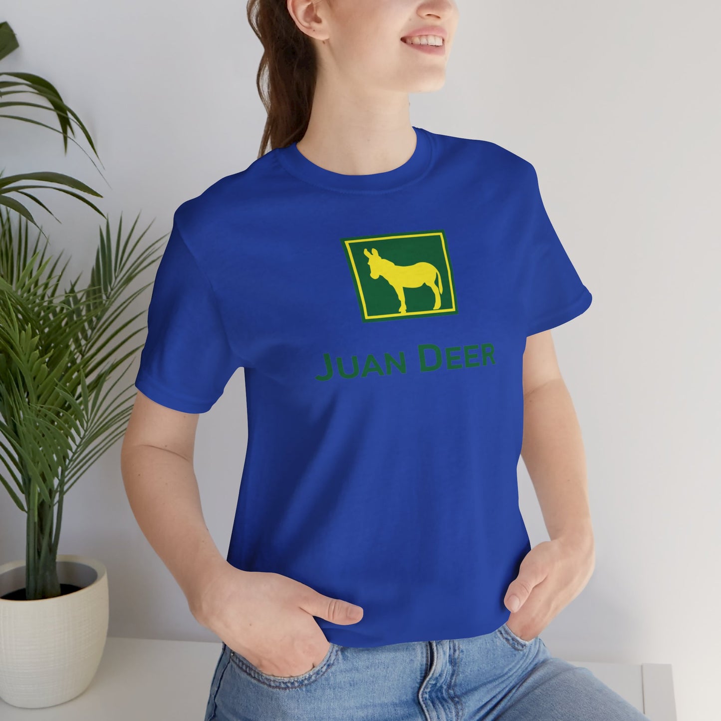 JUAN DEER. Unisex Jersey Short Sleeve Tee