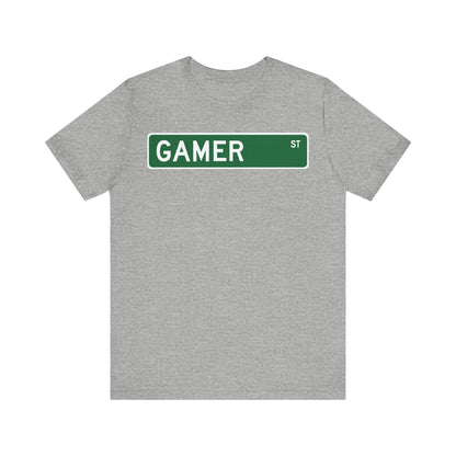 GAMER ST. Unisex Jersey Short Sleeve Tee