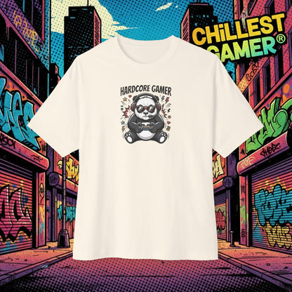 HARDCORE GAMER. Unisex Oversized Boxy Tee