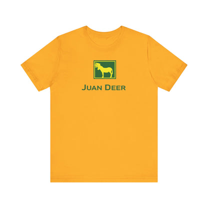 JUAN DEER V2. Unisex Jersey Short Sleeve Tee