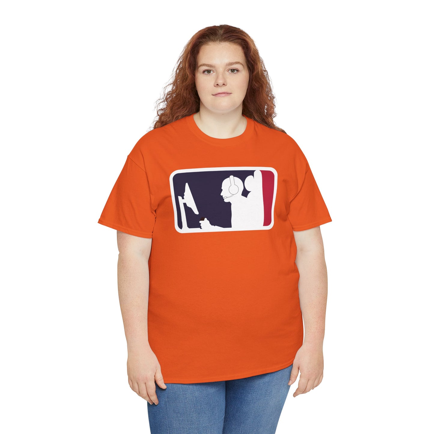 MAJOR LEAGUE GAMER (CONSOLE). Unisex Heavy Cotton Tee
