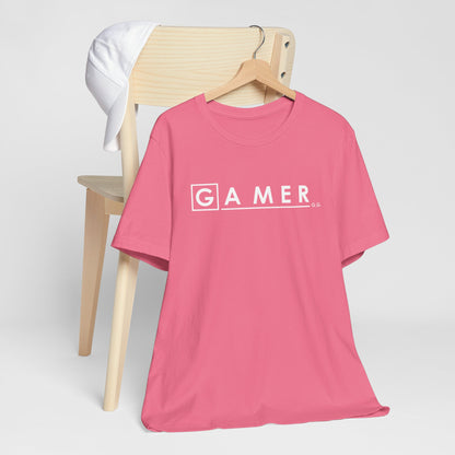 DR. GAMER IS IN THE HOUSE. Unisex Jersey Short Sleeve Tee