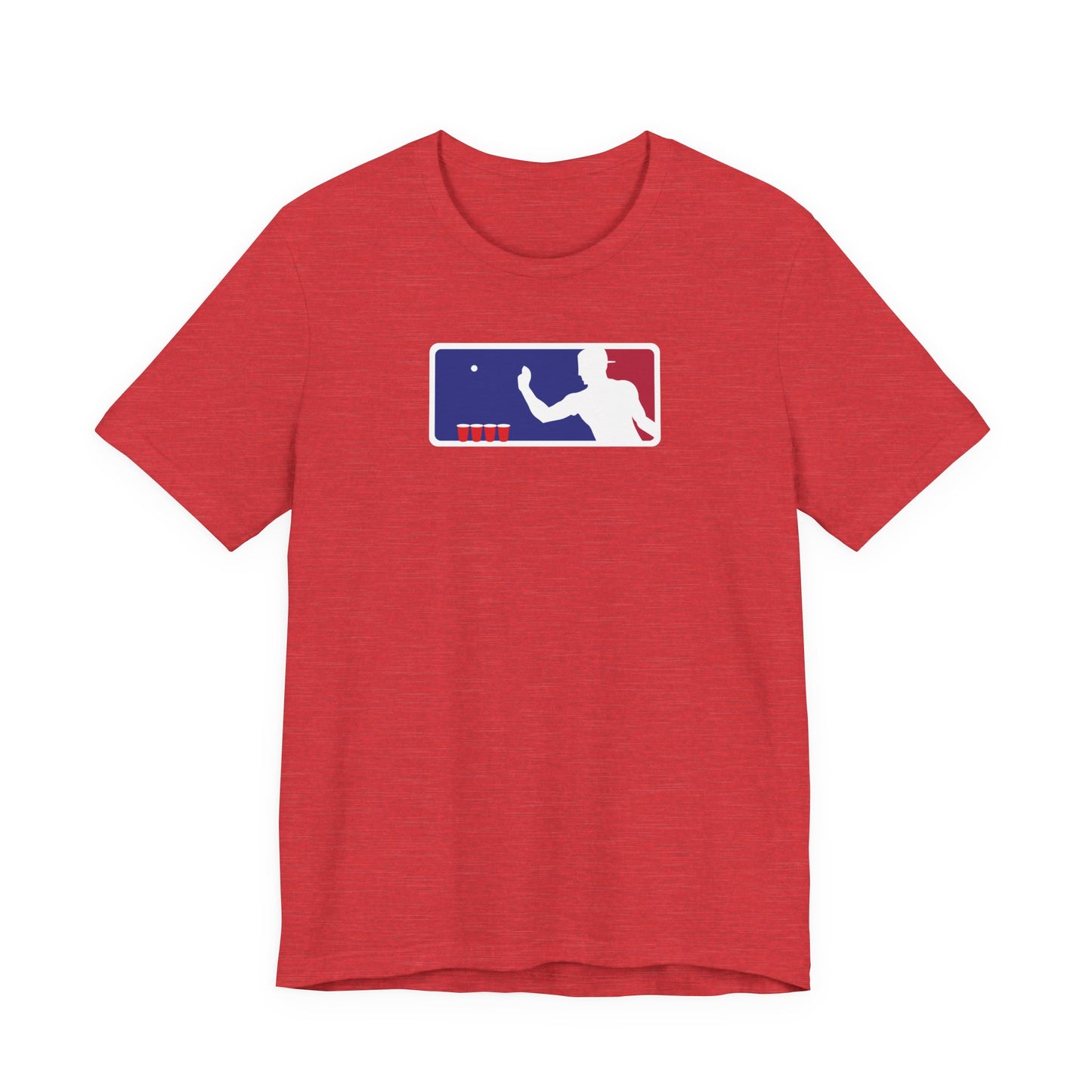 MAJOR LEAGUE PONGER. Unisex Jersey Short Sleeve Tee