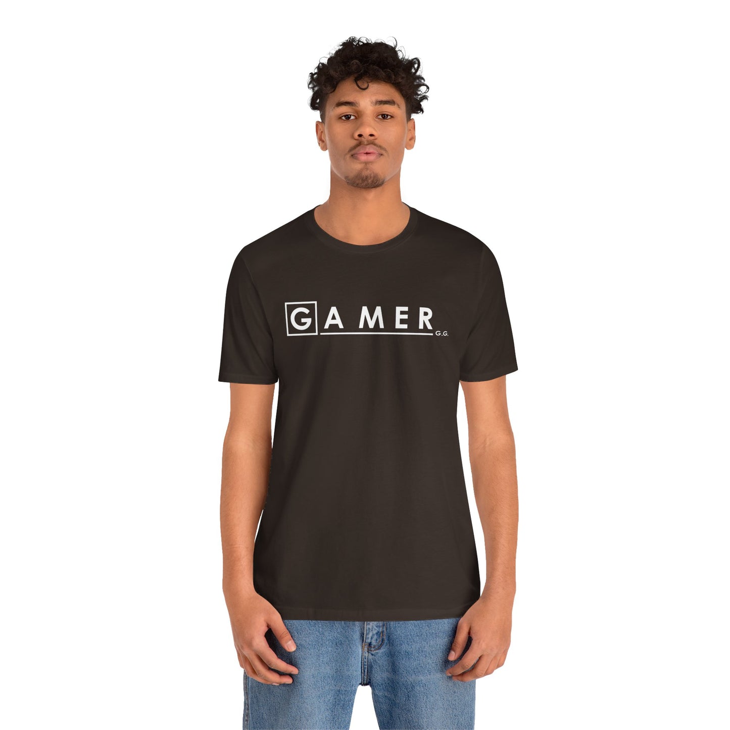 DR. GAMER IS IN THE HOUSE. Unisex Jersey Short Sleeve Tee