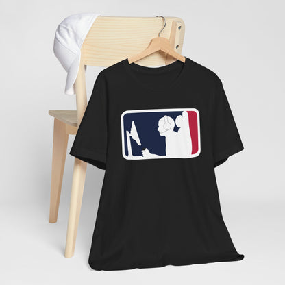 MAJOR LEAGUE GAMER (CONSOLE). Unisex Jersey Short Sleeve Tee