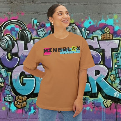 MINEBLOX. Unisex Oversized Boxy Tee