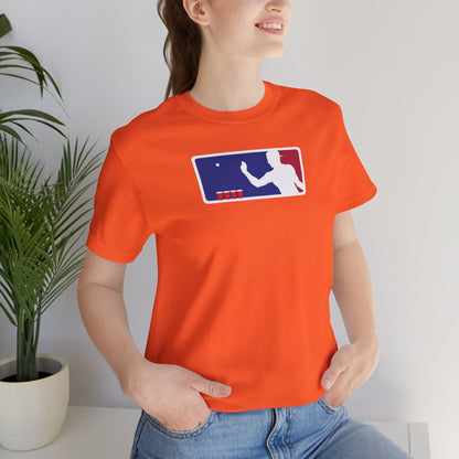 MAJOR LEAGUE PONGER. Unisex Jersey Short Sleeve Tee