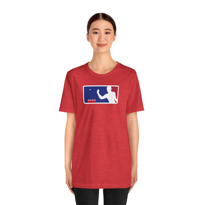 MAJOR LEAGUE PONGER. Unisex Jersey Short Sleeve Tee