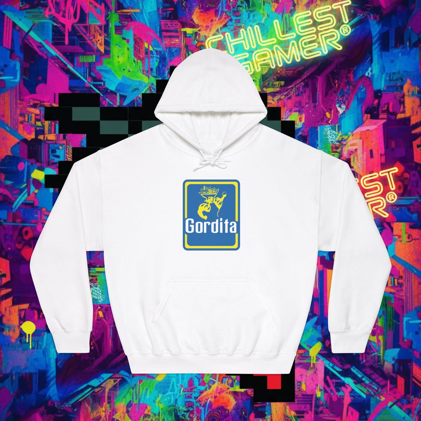 GORDITA. Unisex DryBlend® Hooded Sweatshirt