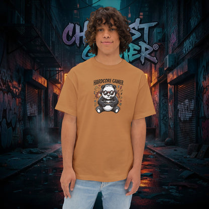 HARDCORE GAMER. Unisex Oversized Boxy Tee