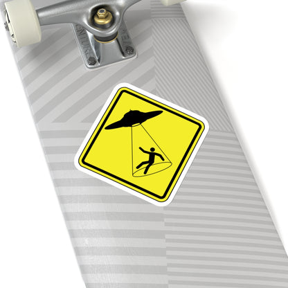 CAUTION UFO! Kiss-Cut Stickers