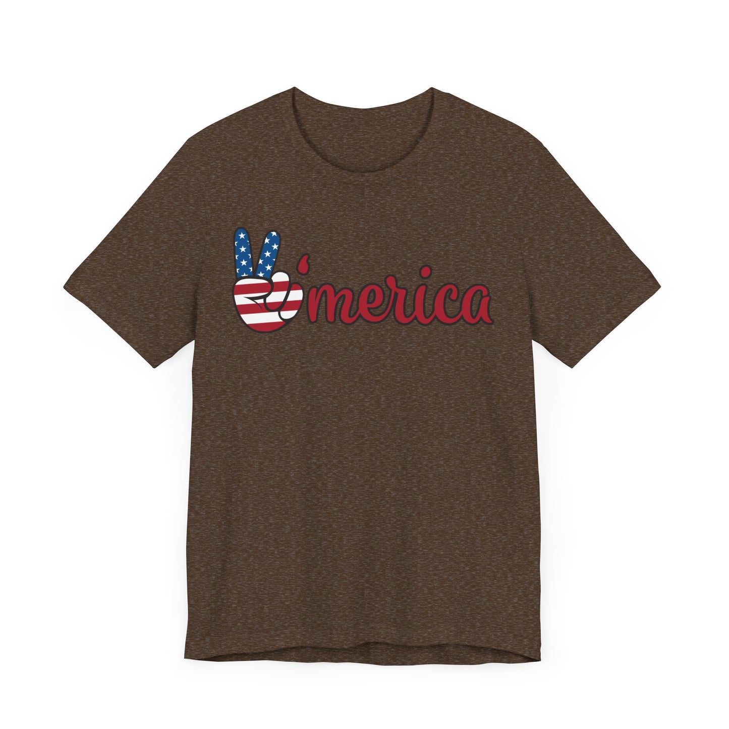 'MERICA. Unisex Jersey Short Sleeve Tee