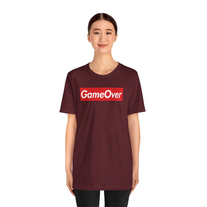 SUPERB GAME OVER. Unisex Jersey Short Sleeve Tee