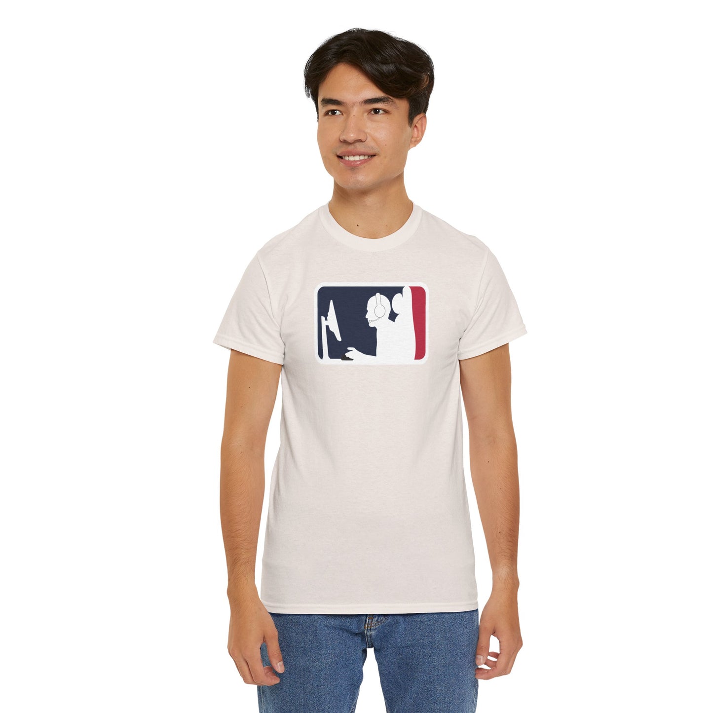 MAJOR LEAGUE GAMER (PC). Unisex Heavy Cotton Tee