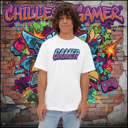 GAMER. Unisex Oversized Boxy Tee