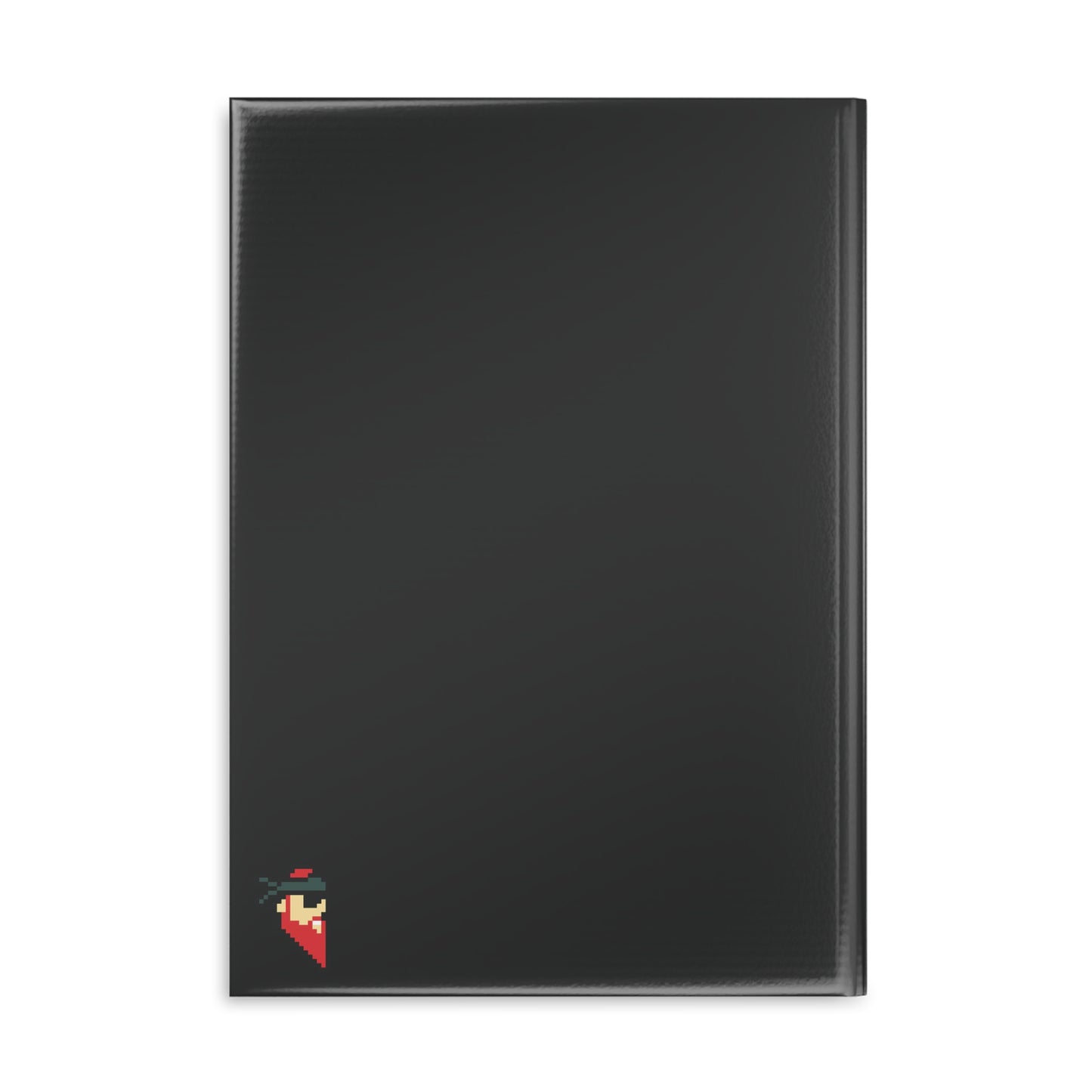 BIG' BLACK BOOK. Hardcover Notebook with Puffy Covers