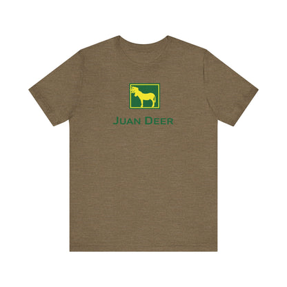 JUAN DEER V2. Unisex Jersey Short Sleeve Tee