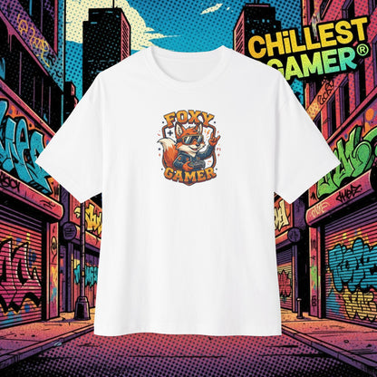 FOXY GAMER. Unisex Oversized Boxy Tee