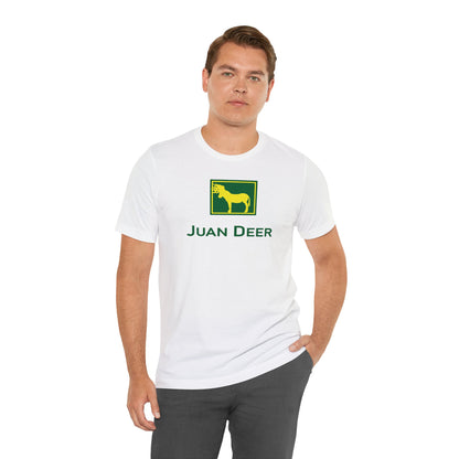 JUAN DEER V2. Unisex Jersey Short Sleeve Tee