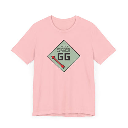 GG PASS GO COLLECT 200XP. Unisex Jersey Short Sleeve Tee