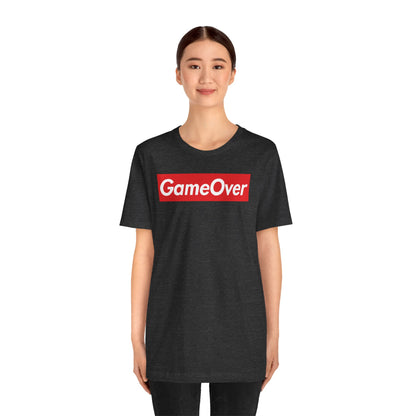 SUPER GAME OVER. Unisex Jersey Short Sleeve Tee