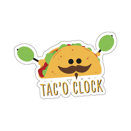 IT'S TACO TIME. Kiss-Cut Stickers