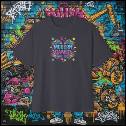 MODERN GAMER. Unisex Oversized Boxy Tee