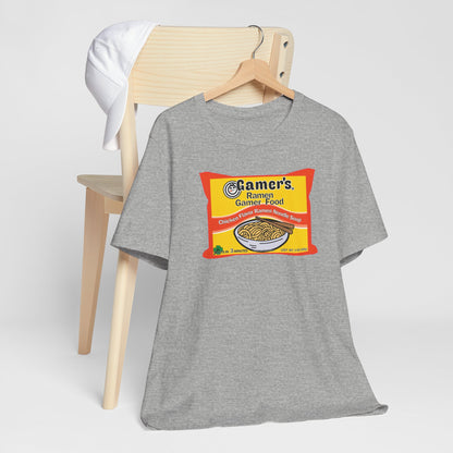 RAMEN GAMER FOOD. Unisex Jersey Short Sleeve Tee