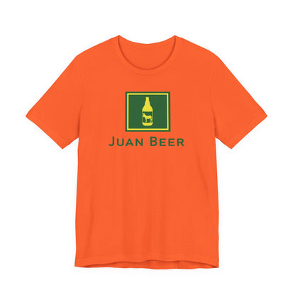 JUAN BEER. Unisex Jersey Short Sleeve Tee