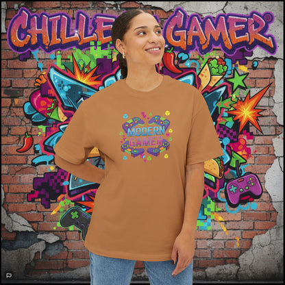 MODERN GAMER. Unisex Oversized Boxy Tee