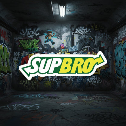 SUPBRO. Kiss-Cut Stickers