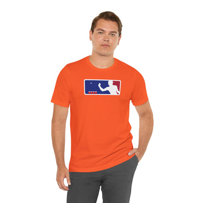 MAJOR LEAGUE PONGER. Unisex Jersey Short Sleeve Tee