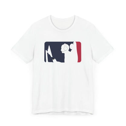 MAJOR LEAGUE GAMER (CONSOLE). Unisex Jersey Short Sleeve Tee