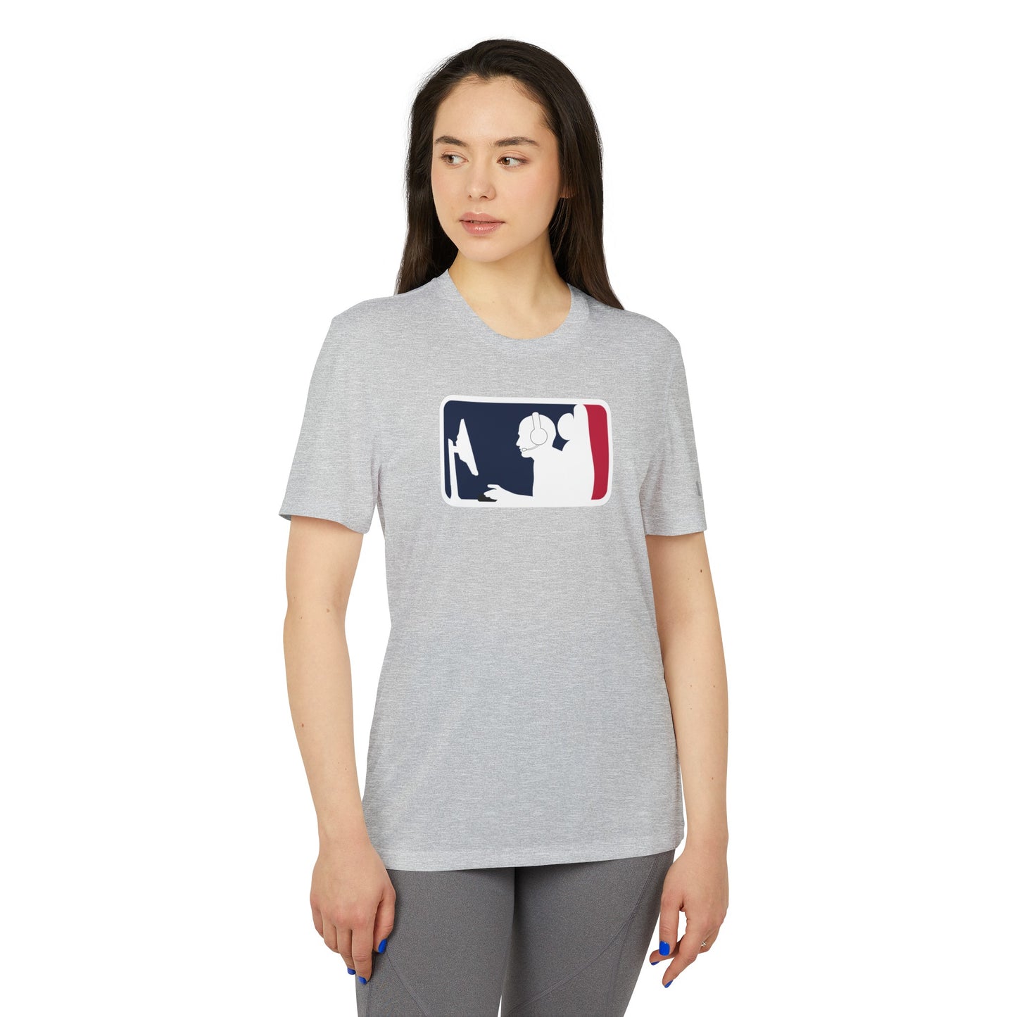 MAJOR LEAGUE GAMER (PC). adidas® Unisex Sport T-shirt